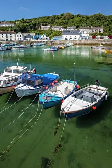 Southern England Prints: Porthleven Harbour, Cornwall, England