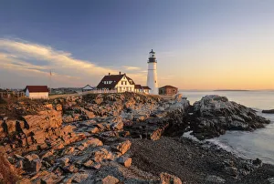 Portland Head Lighthouse, Cape Elizabeth, Maine, USA