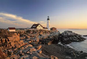 Portland Head Lighthouse, Cape Elizabeth, Maine, USA