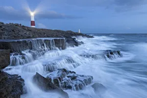 Illumination Prints: Portland Bill Lighthouse, Portland, Dorset, England