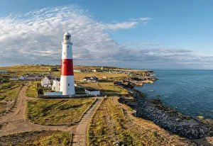 Portland Prints: Portland Bill at sunset, Dorset, England, UK