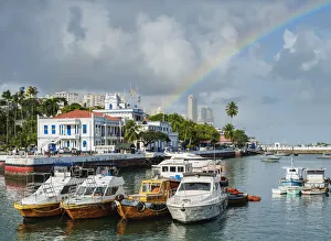 Ships Prints: Porto dos Saveiros, Salvador, State of Bahia, Brazil