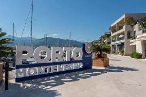 Tivat Prints: Porto Montenegro, Tivat, Bay of Kotor, Montenegro