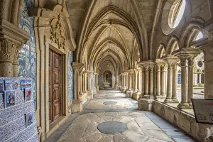 Duoro Prints: Porto Se Cathedral Interior, Porto, Douro, Portugal