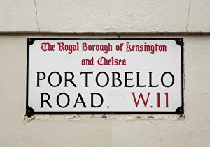 Notting Hill Prints: Portobello Road, Notting Hill, London, England, United Kingdom