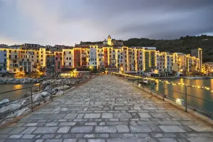 Typical House Prints: Portovenere during a Christmas time, UNESCO World Heritage Site