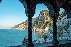 Typical House Prints: Portovenere, La Spezia province, Liguria district, Italy, Europe