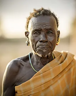 Portrait of Ayke Bito, Hamar Tribe, Omo Valley, Ethiopia