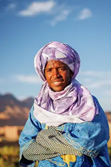 Smile Prints: Portrait of a Berber man, Tinghir, Morocco