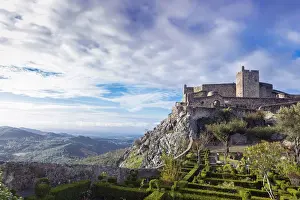Marvao Prints: Portugal, Alentejo, Marvao - a medieval hill top village in the Alto Alentejo