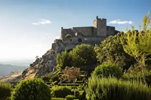 Bastion Prints: Portugal, Alentejo, Marvao. The walls of the ancient Moorish & medieval Crusader castle