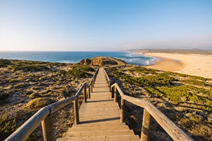 Natural Park Collection: Portugal, Algarve, Aljezur, Carrapateira, Bordeira Beach (Praia Da Bordeira)
