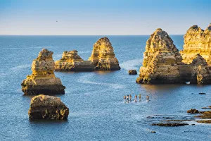 Portugal, Algarve, Faro district, Lagos, Dona Ana Beach