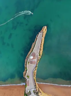 Straight Down Prints: Portugal, Algarve, Lagoa, Chapel Nossa Senhora da Rocha