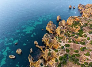 Straight Down Prints: Portugal, Algarve, Lagoa, Praia do Camilo