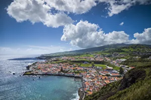 Portugal, Azores, Faial Island, Horta, the old harbor of Porto Pim