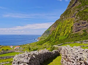 Trail Gallery: Portugal, Azores, Flores, Faja Grande, View towards Ponta da Faja