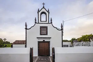 Images Dated 31st October 2017: Portugal, Azores, Pico Island, Criacao Velha, village church