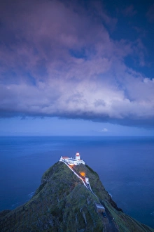 Portugal, Azores, Santa Maria Island, Ponta do Castelo, Ponta do Castelo Lighthouse