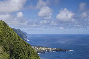 Images Dated 31st October 2017: Portugal, Azores, Sao Jorge Island, Faja do Ouvidor