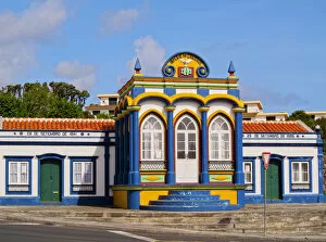Images Dated 20th January 2016: Portugal, Azores, Terceira, Praia da Vitoria, Empire of Holy Spirit Imperio da Caridade