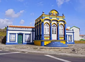 Acores Gallery: Portugal, Azores, Terceira, Praia da Vitoria, Empire of Holy Spirit Imperio da Caridade