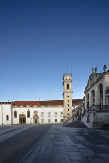Court Prints: Portugal, Centro, Coimbra. The Paco das Escolas (main courtyard) of the university