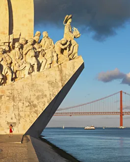 Portugal, Lisbon, Belem, Monument to the Discoveries, (Padrao dos Descobrimentos)