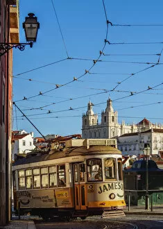 Images Dated 19th January 2017: Portugal, Lisbon, Tram number 28 in Alfama