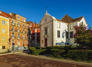 Images Dated 19th January 2017: Portugal, Lisbon, View of the Santa Luzia Church