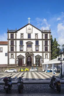 Portugal, Madeira, Funchal, Town Hall Square, Jesuits college