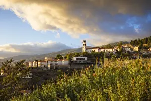 City Skyline Prints: Portugal, Madeira, Funchal, View of Sao Goncalo Church