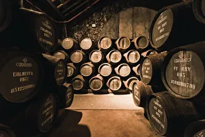 Portugal, Norte region, Porto (Oporto). Grahams Porto wine cellars in Villa