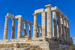 Poseidon temple (440 BC), Cape Sounio, Sounion, Attica, Greece