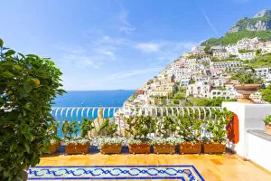 Images Dated 26th June 2017: Positano, Amalfi Coast, Campania, Italy