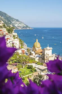 Images Dated 24th September 2020: Positano, Amalfi Coast, Gulf of Salerno, Salerno province, Campania, Italy