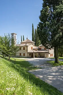 Possagno, Treviso province, Veneto, Italy The church San Rocco Possagno, Treviso province, Veneto, Italy The church San Rocco