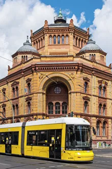 Trams Prints: Postfuhram building, Oranienburger Strasse, Berlin, Germany