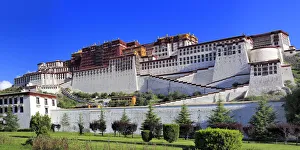 Ivan Vdovin Prints: Potala Palace, Lhasa, Tibet, China