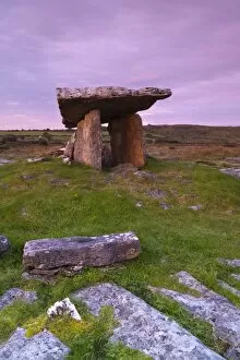 Images Dated 18th September 2008: Poulnabrone Dolmen, The Burren, Co. Clare, Ireland