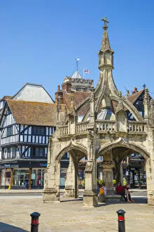 Images Dated 25th June 2020: Poultry Cross, Salisbury, Wiltshire, England, UK