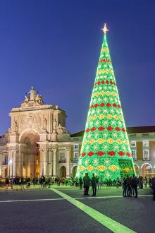 Praca do Comercio or Commerce square, Lisbon, Portugal