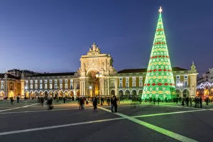 Images Dated 9th January 2019: Praca do Comercio or Commerce square, Lisbon, Portugal