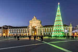 Images Dated 9th January 2019: Praca do Comercio or Commerce square, Lisbon, Portugal