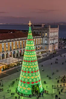 Praca do Comercio or Commerce square, Lisbon, Portugal