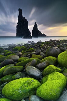 Images Dated 1st June 2023: Praia da Ribeira da Janela, Porto Moniz, Madeira Island, Portugal