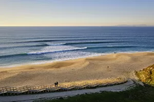 Images Dated 21st April 2021: Praia das Bicas (Bicas beach). Sesimbra, Portugal