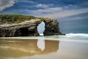 Praia das Catedrais (Playa de las Catedrales), Ribadeo, Galicia, Spain