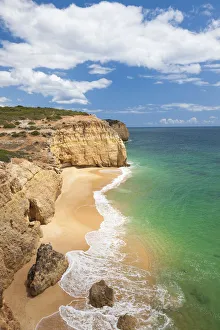 Praia Dos Caneiros Beach, Ferragudo, Algarve, Portugal