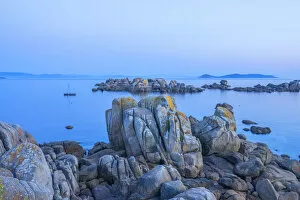 Images Dated 26th May 2021: Praia de Pedras Negras, San Vincente do Mar, Pontevedra, Galicia, Spain